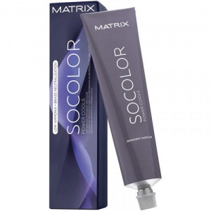Matrix Socolor Beauty Power Cools 6VA крем-краска темный блондин перламутрово-пепельный, 90 мл